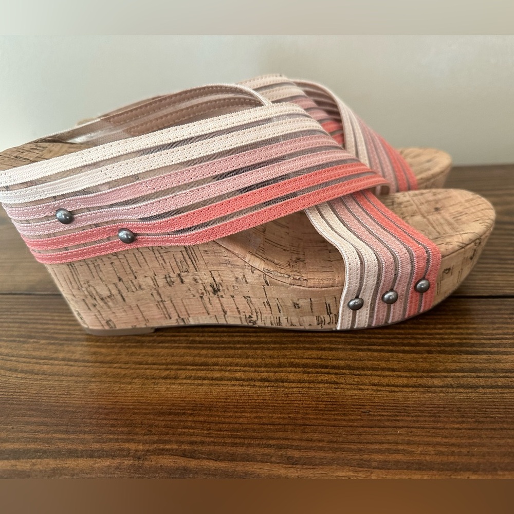 Lucky Brand Women’s Makayla Cork Wedge - Size 9
